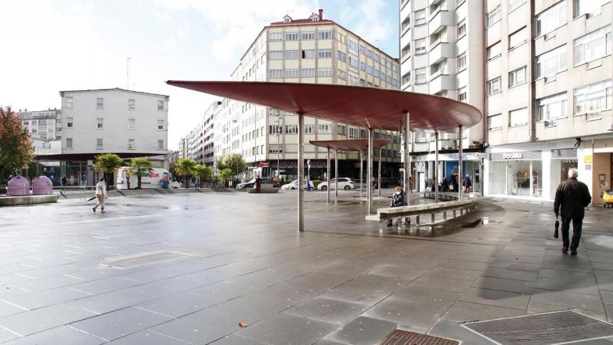 Praza Roxa, Santiago de Compostela